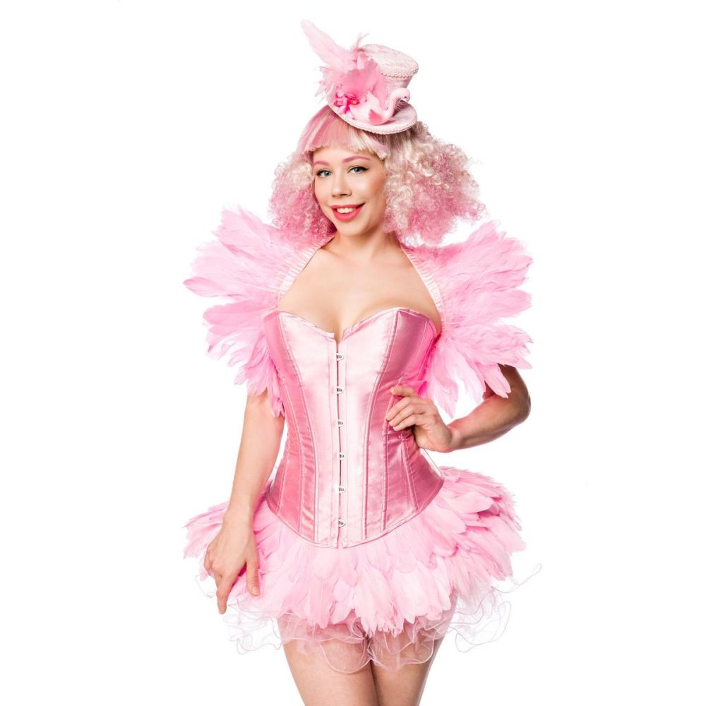 Mask Paradise - Flamingo Girl Kostuum - Roze